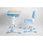 Hidden Drawer Plastic Kids Playroom Furniture Desk And Chair Set Adjustable Height / Foot