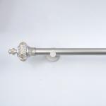 Simple Crystal Curtain Rod Accessories House Decoration Curtain Pole for sale
