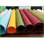 Smooth Washed Craft Paper Fabric 0.8mm Thickness Wear - Resisting for sale