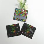 Three Side Flat Sugar Candy CBD Mylar k Bags Low Moq Custom Printed Durable for sale