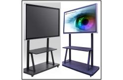 China 60 Inch Smart Wall Mounted Digital Signage Aluminum Alloy Frame For Home supplier