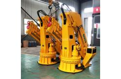China 1t 10m ABS Ship Deck Cranes Hydraulic Telescopic Foldable Boom supplier