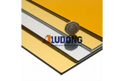 China Mirror Finish Aluminum Composite Panel 3mm-6mm Thickness supplier