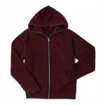 Full Face Zip Mens Oversized Pullover Hoodie Breathable Autumn Season Suitable