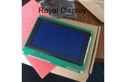 China Stn Blue 240X128dot Graphic LCD Display Monochrome Negative LCD Module supplier