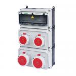 PC IP67 32A Industrial Stepped Overhaul Power Supply Box Customizable for sale