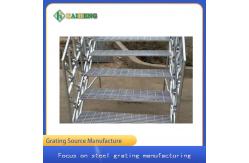China T1 Welded Fixing Steel Grate Stair Treads Ladder 40mm Bearing Bars Pitch supplier