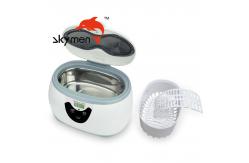 China Portable Household Ultrasonic Cleaner 600ml 5 Digital Timing Setting 1 Year Warranty supplier