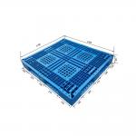 Export Economy HDPE Pallets Injection Moulded Pallets For Cargos