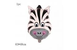 China Animal Head Foil Ballons Cartoon Helium Foil Balloon Decoration supplier