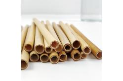 China 14cm Reed Compostable Drinking Straws Plant Based Biodegradable Straws supplier