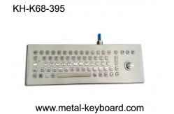 China Desktop Vandal Proof Panel Mount Keyboard Stainless Steel For Industrial Control Device supplier