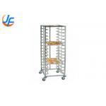 RK Bakeware China Foodservice NSF Stainless Steel Baking Tray Trolley Bread Bun Pan Oven Rack for sale