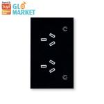Glomarket Tuya Au Smart Wifi Socket Timer Wireless Power Plug Socket With 2 Usb Work With Alexa And Google Home for sale