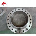 Titanium Grade 2 Grade 5 Weld Neck Flange ASME B16.5 Class 150 WNRF Flanges for Industrial Applications for sale