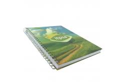 China A6 Hardcover Spiral Notebook Printing Exercise Book Printing OEM ODM supplier