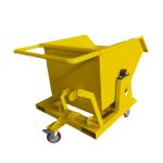 Quick Release Steel Self Dumping Hopper Tipper Bin Zero Residual Waste Design