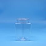 Food Grade Cookie Food Candy Triangle Shape PET Plastic transparent Jar clear Lid for sale