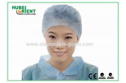 China ISO13485 Polypropylene SMS Disposable Doctor Cap With Elasticated Back supplier