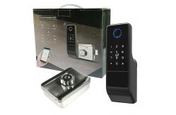 China Keyless Biometric Fingerprint Recognition Tuya Smart Lock With CE FCC Certificate supplier