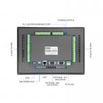 Coolmay HMI PLC All In One 10 Inch 8W For Industry Automation for sale
