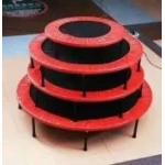 4ft 5ft 14ft Small Indoor Trampoline For Adults Round Shape for sale