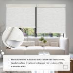Roller Blinds Blackout Fabric PVC Vinyl Fiberglass Roller Blinds Blackout Fabric for sale