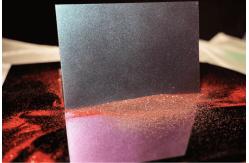 China Blue - Purple Color - Changing Frosted Stainless Steel Sheet supplier