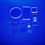 99.99% Laser Grooving Fused Silica Quartz Glass Window for sale