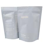 Customize Biodegradable Kraft Paper Bag with Zipper Digital Print Gummie Candy Packaging for sale