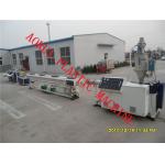 PP / HDPE Plastic Extrusion Machine Single Screw 380v 50hz 3 Phase