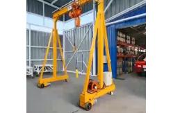 China Eletric Driven Trackless Portable  Gantry Crane With Remote Controller supplier