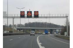 China Low Wind Resistance Variable Speed Limit Signs For Road Meet ROHS Compliant supplier