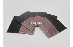 China Matte PE Film Composite Black Padded Envelopes With Air Bubbles Inside supplier