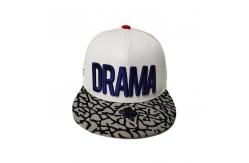 China ISO9001 Custom Snapback Caps 6 Panel Mens White And Black Sublimation 3d Embroidery supplier