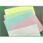 Jumbo Roll 48gsm 50gam 55gsm NCR Carbonless Paper For Computer Printing for sale