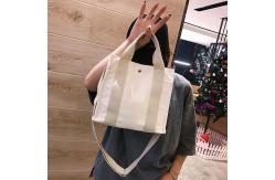 China Bag Interval Pockets crossbody Sling 12cm Canvas Bag supplier