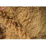 popular Light Brown Plush Toy Fabric Tricot Knitted For Soft Toys 58/60 150cm for sale
