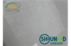 China PES Double Sided Fusible Bonding Web Dimension Stability Interfacing Fabric supplier