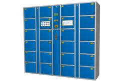 China Winnsen Express Electron Parcel Automated Steel Delivery Locker Package Bench supplier