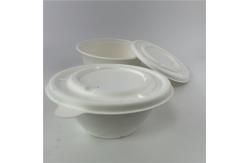 China Small Disposable Biodegradable Sugarcane Bagasse Pulp Sauce Cup With Lid supplier