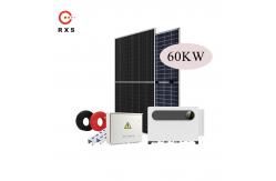 China Complete Solar Energy Storage On Grid Hybrid Solar System 60KW 100KW 1MW supplier
