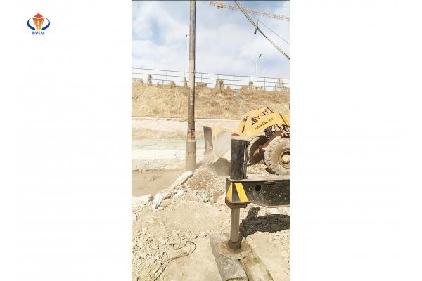 Professional Vibro Replacement Machine Vibroflotation Compaction Of Cohesionless Soils