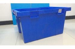 China Large Customized Plastic Storage Turover Boxes 800*600mm Multi - Purpose supplier