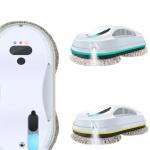 China Ultra Thin Body Robot Bagless Window Cleaner With Two Clean Wheels 290 * 145 * 94MM for sale