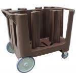 Hotel Restaurant Adjustable Dish Dolly For 11.7cm To 33cm Dishes for sale