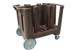 China Polyethylene Adjustable Dish Caddy Conveniently Transport Store Plates supplier