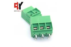 China 3 Poles Pcb Mount Screw Terminal HQ135T-10.16mm Electric supplier