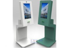 China Employees Biometric Recognition Self Check In Kiosk Member Card Reader supplier