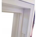 ODM Sliding Modern Black UPVC Aluminium Windows Double Hung